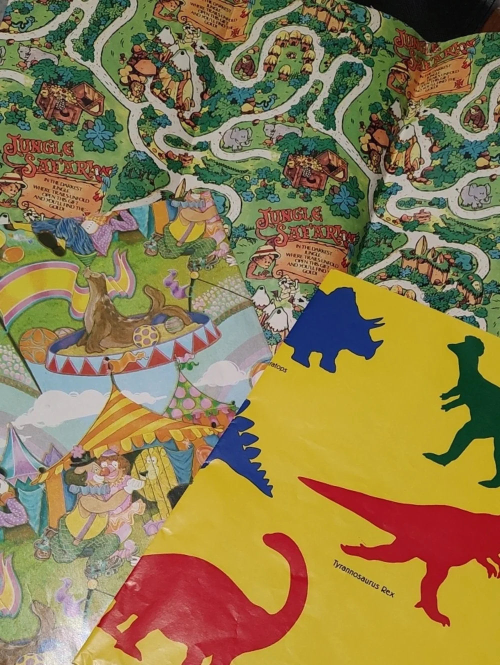 Kids Vintage Gift Wrap